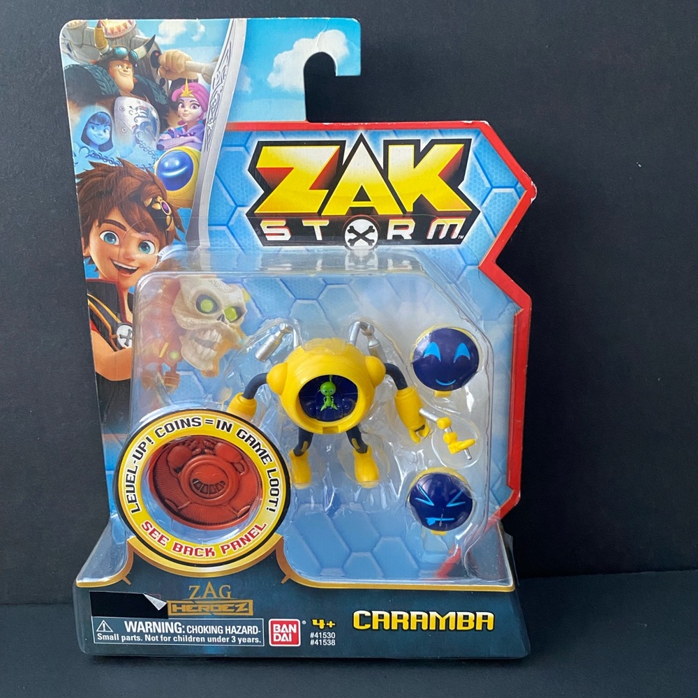 Zak Storm Caramba Figure with Coin